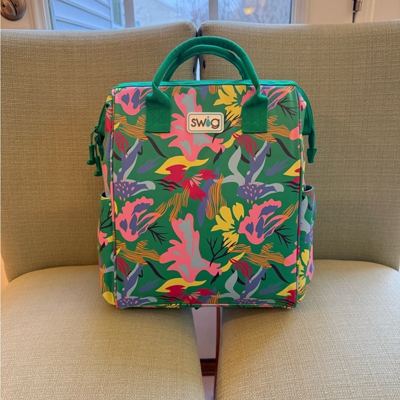 BRAND NEW Swig Packi Backpack Cooler in Paradise + Two HydroJug 40oz Tumblers - Picture 2 of 9